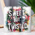 Sweet But Twisted Skull Candy Christmas 20oz Sublimation Tumbler Wrap PNG