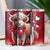 Highland Cow Romantic Cute Valentine 20oz Sublimation Tumbler Wrap PNG