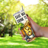 Save Water Drink Tequila, Retro Funny 20oz Sublimation Tumbler Wrap PNG