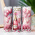 Pink Champagne & Glitter Balloons New Years Eve 2025 20oz Sublimation Tumbler Wrap PNG