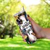 Created with a Purpose Floral Cross Christian 20oz Sublimation Tumbler Wrap PNG