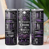My Favorite Color is Morally Grey Gothic Bookish 20oz Sublimation Tumbler Wrap PNG